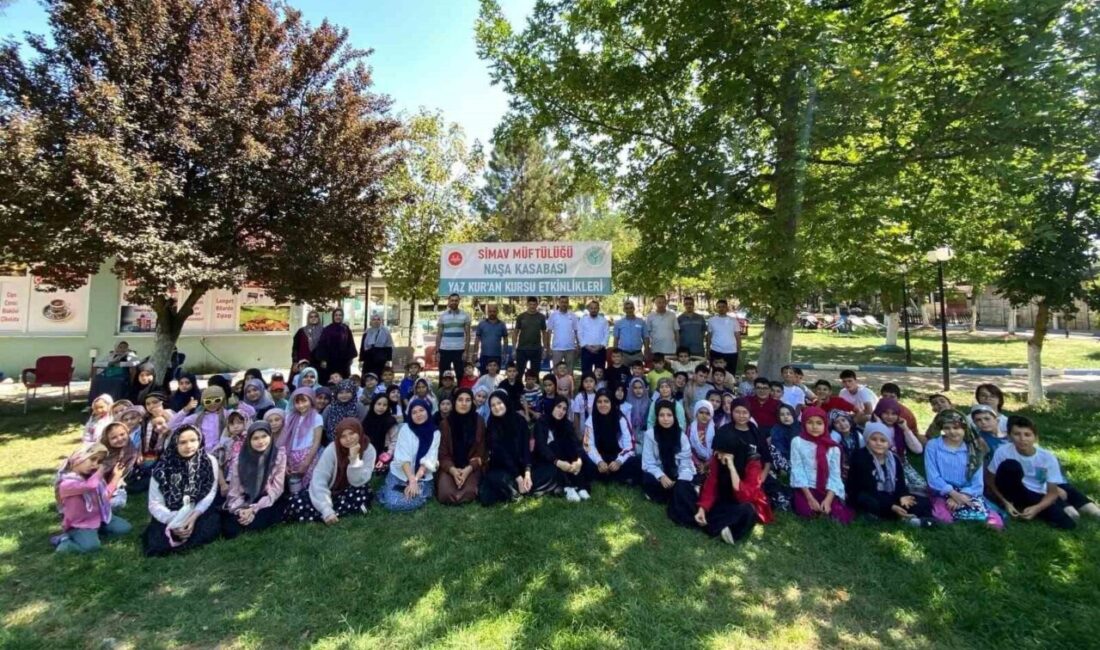 Kütahya’nın Simav ilçesinde Yaz Kur’an Kursu öğrencilerine yönelik özel bir