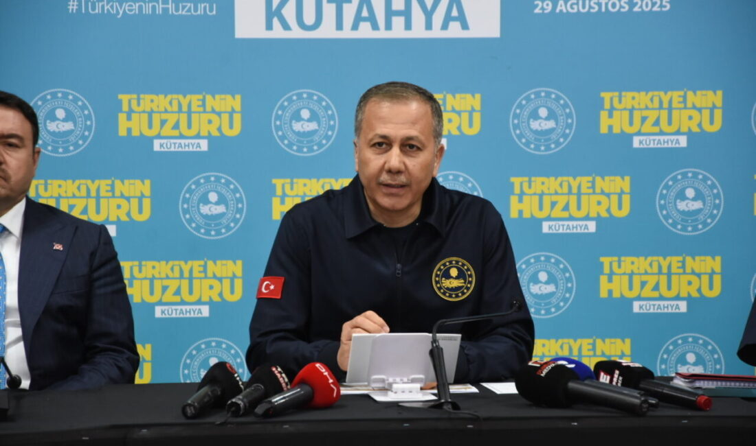 Oğuzhan KILIÇ/ KÜTAHYA, – İÇİŞLERİ Bakanı Ali Yerlikaya, “8 Aralık