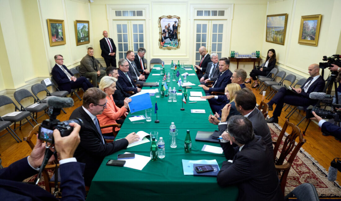 ABD, – UKRAYNA Devlet Başkanı Volodimir Zelenskiy, ABD’de Avrupalı liderlerle