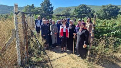 Aslanapa ilçesinde kadın çiftçiler için, Sekiören köyü ve Domaniç ilçesinde