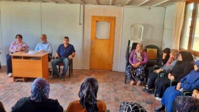 Kütahya İl Tarım ve Orman Müdürlüğünce Aslanapa ilçesinde kadın çiftçiler