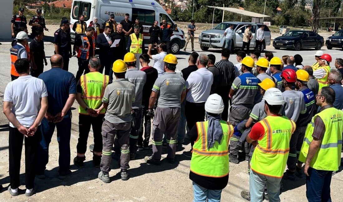 Emet Bor İşletme Müdürlüğüne bağlı Hisarcık ilçesi konsantratör tesislerinde 2.