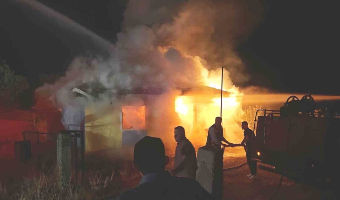 Kütahya’nın Hisarcık ilçesinde bağ evinde çıkan yangın ormana sıçramadan söndürüldü.