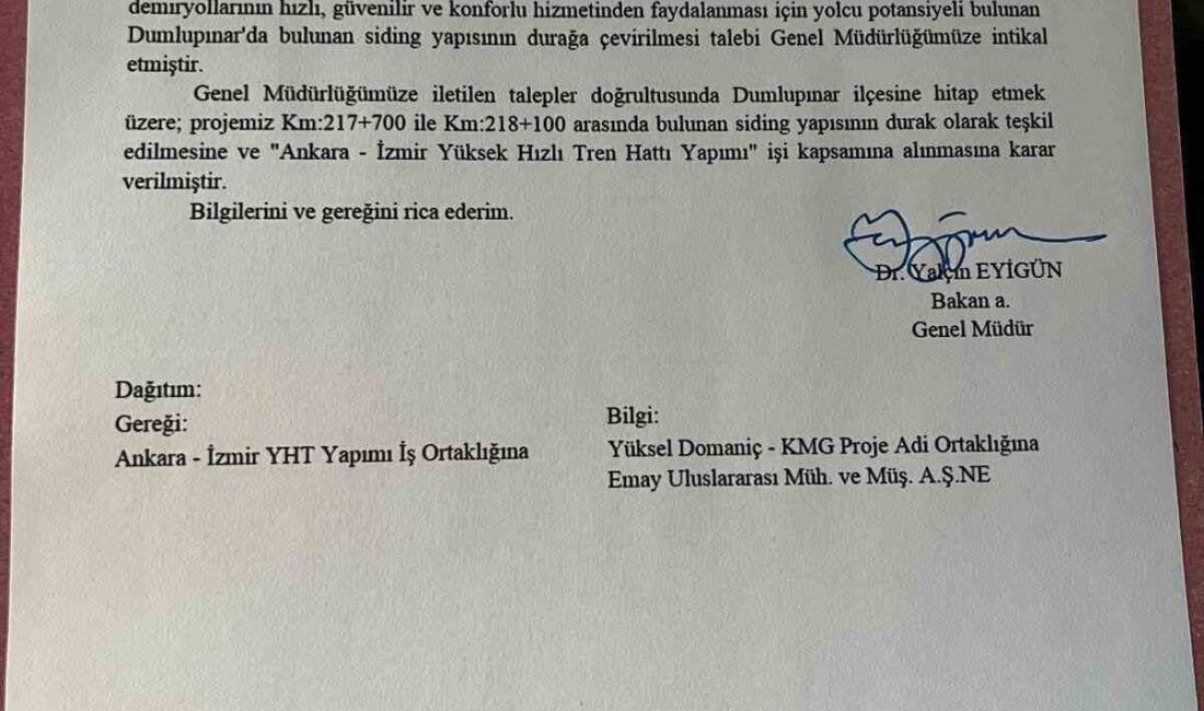 AK Parti Dumlupınar İlçe Başkanı Mehmet Işık, ilçede yapımı devam