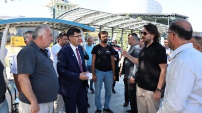 Kütahya Belediye Başkanı Eyüp Kahveci, Kütahya Şehirler Arası Otobüs Terminali’nde