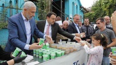 Kütahya’da 38’inci Ahilik Haftası etkinlikleri kapsamında, cuma namazının ardından geleneksel