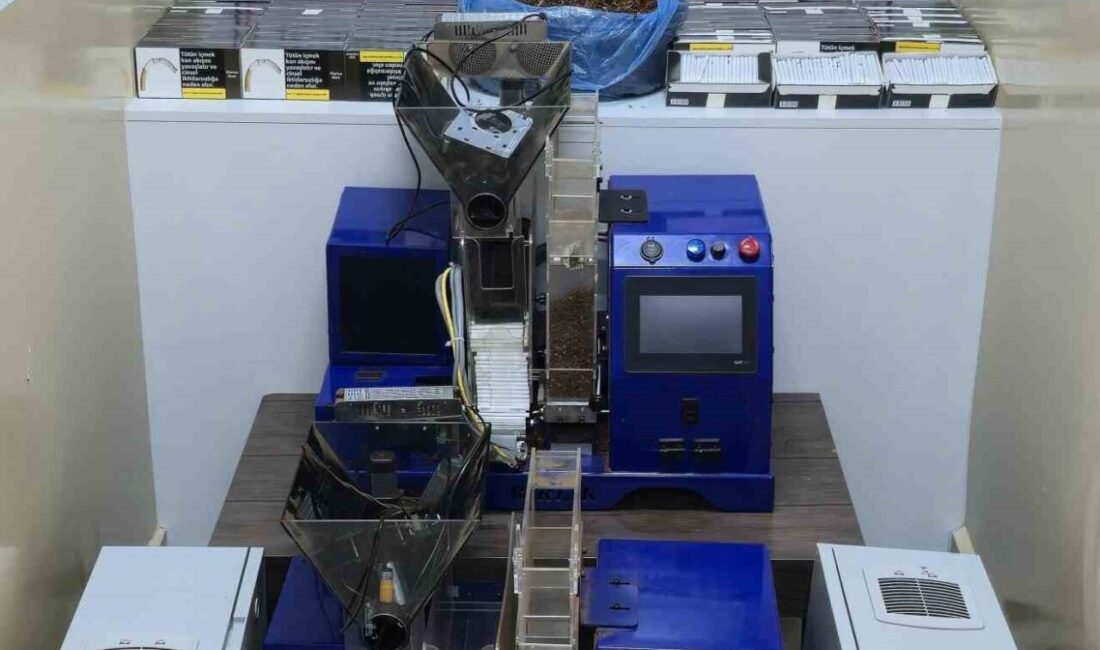 Kütahya İl Jandarma Komutanlığı ekiplerince gerçekleştirilen operasyonda 10 bin adet