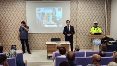 Kütahya’da okul servis şoförleri ve servis rehberlerine yönelik ’Güvenli Taşımacılık