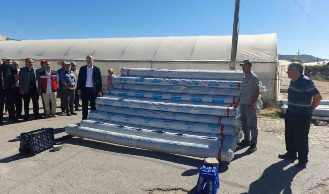 Kütahya’nın Simav ilçesinde “Seraların Rehabilitasyonu” projesi çerçevesinde 34 sera sahibine