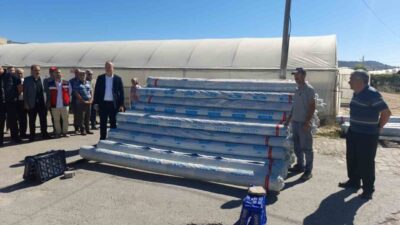 Kütahya’nın Simav ilçesinde “Seraların Rehabilitasyonu” projesi çerçevesinde 34 sera sahibine