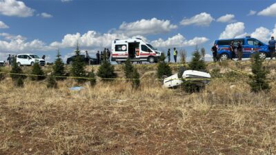 Oğuzhan KILIÇ/KÜTAHYA, – KÜTAHYA’nın Aslanapa ilçesinde sürücünün kontrolü kaybetmesi sonucu