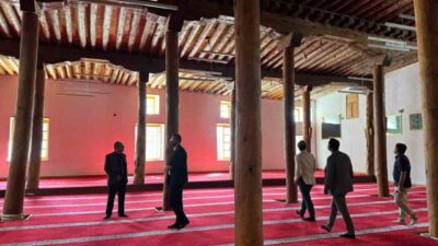 Hamamkarahisar Ulu Camii’nin ibadete açılış programının ardından, Vakıflar Kütahya Bölge