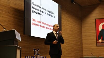 Kütahya Belediyesi personeline yönelik “İş ahlakı” konulu eğitim programı, Kütahya