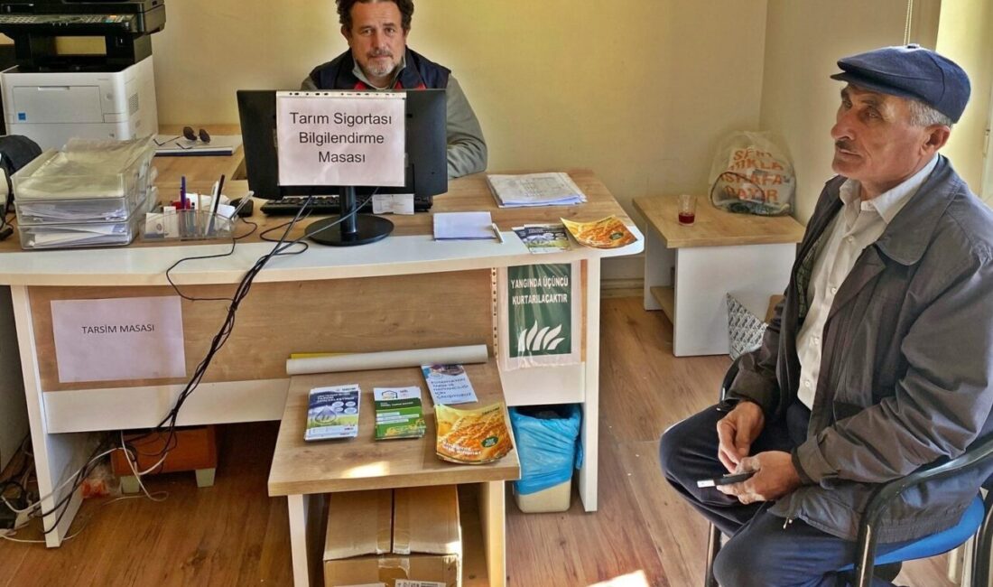 Emet İlçe Tarım ve Orman Müdürlüğünde üreticilerin tarım sigortaları konusunda