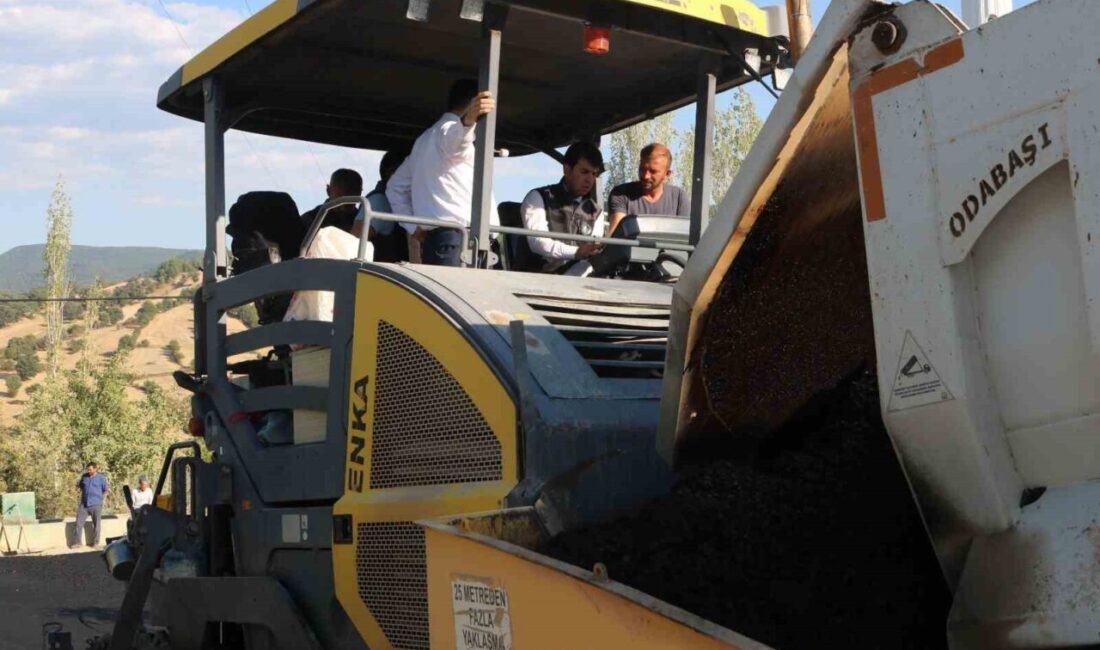 Kütahya’nın Gediz ilçesine bağlı Arıca Köyü’nü ana yola bağlayan güzergahta,