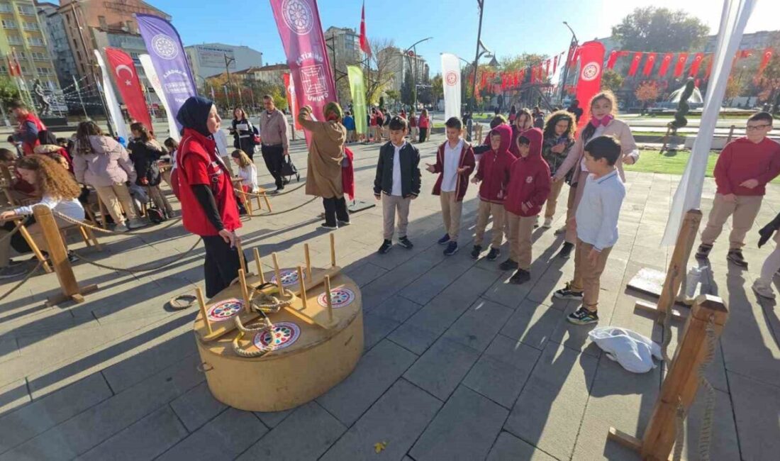 Türkiye Geleneksel Spor Dalları Federasyonu tarafından hayata geçirilen ’Geleneksel Oyun