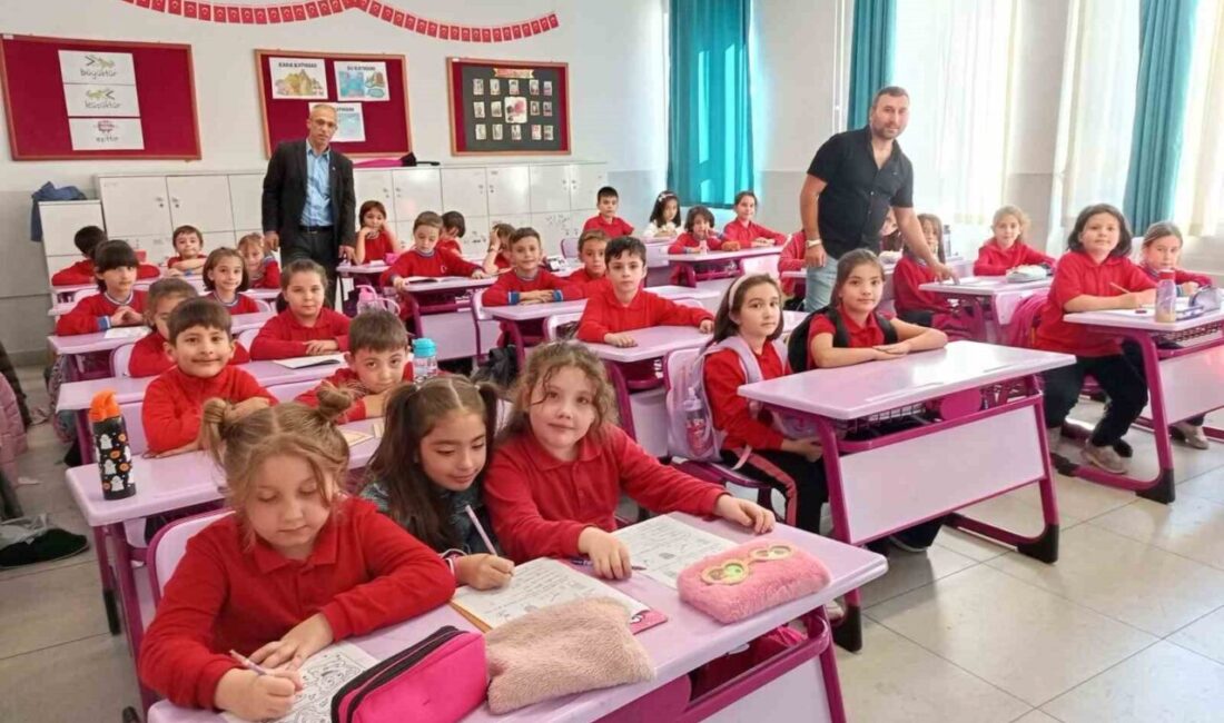 Kütahya’da bulunan Atatürk İlkokulu’nda okuyan 160 öğrenciye etüt ve düzü
