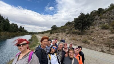 Kütahya Belediyesi tarafından düzenlenen doğa yürüyüşü etkinliği bu kez Ağaçköy