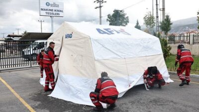 Kütahya Valiliği koordinesinde, İl Afet ve Acil Durum Müdürlüğü (AFAD)