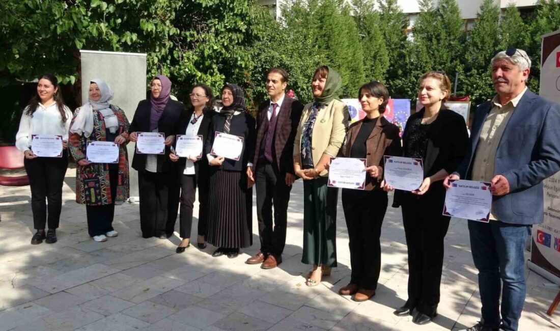 Kütahya’da, Türkiye Ulusal Ajansı tarafından finanse edilen “Gelenekten Geleceğe Tematik