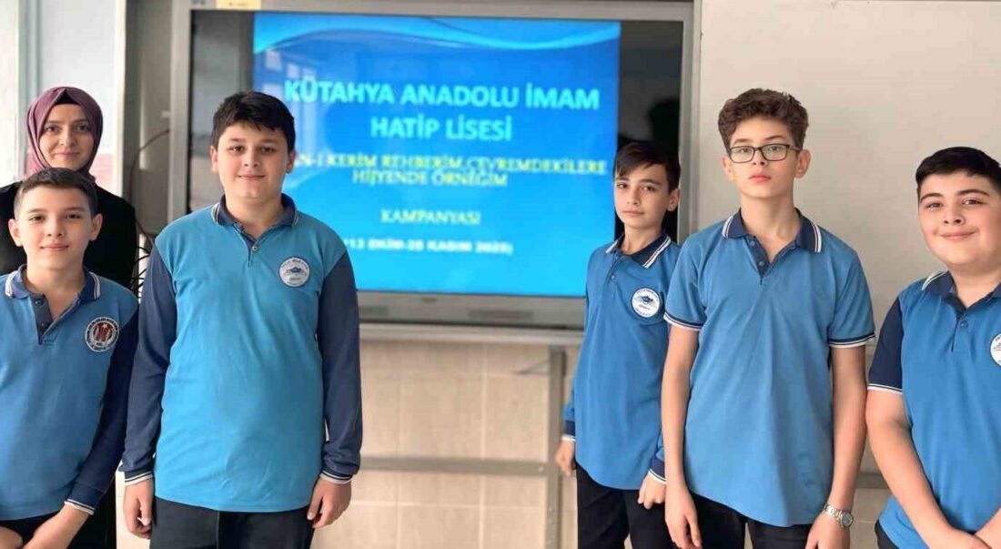 Kütahya Anadolu İmam Hatip Lisesi Ortaokulu’nda, “Tertemiz Yarınlar Okullardan Başlar”