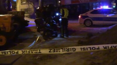 Kütahya’nın Tavşanlı ilçesinde meydana gelen motosiklet kazasında ağır yaralanan sürücünün