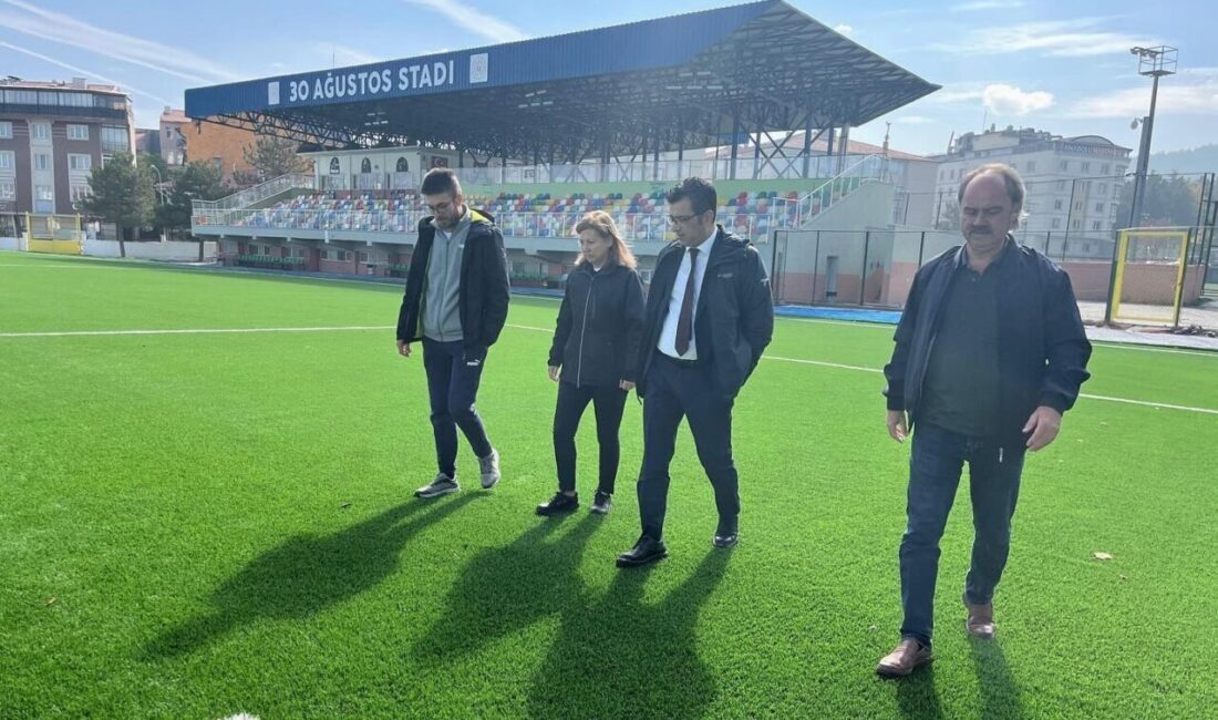 Kütahya Gençlik ve Spor İl Müdürlüğü’ne bağlı tesislerde yürütülen kapsamlı