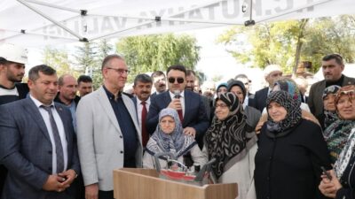 Kütahya Valisi Musa Işın’ın katılımıyla Yoncalı Dübecik Hamamı’nın temel atma