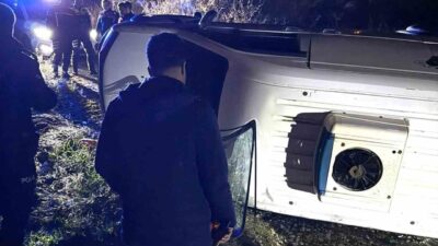 Kütahya’da polisten kaçarken kaza yapan sürücü yakalandı. Alınan bilgiye göre,