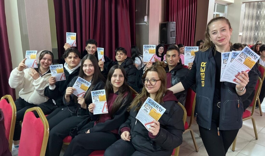 Kütahya İl Emniyet Müdürlüğü, siber suçların gerçekleşmeden engellenmesi, maddi ve