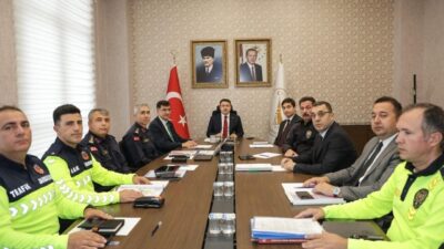 Kütahya Valisi Musa Işın, İçişleri Bakanı Ali Yerlikaya ile Ulaştırma