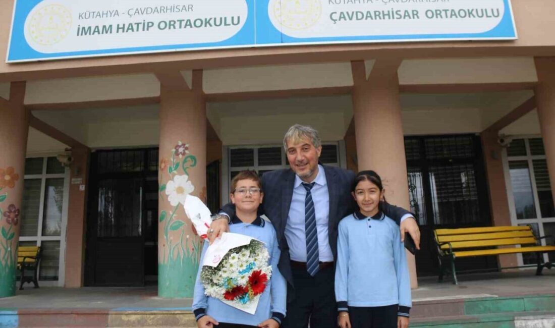 Kütahya İl Milli Eğitim Müdürü Mustafa Yılmaz, Çavdarhisar ilçesini ziyaretinde