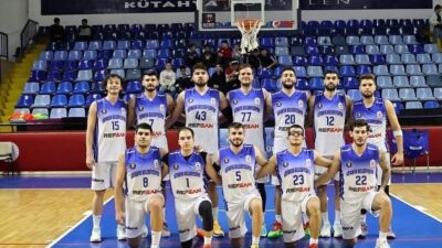 Türkiye Basketbol Federasyonu (TBF) 2. Lig’de mücadele eden Kütahya Belediyespor