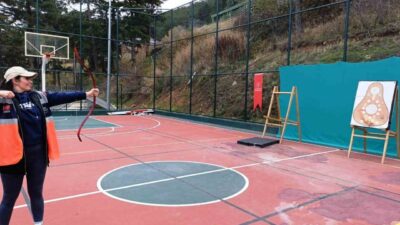 Gençlik ve Spor Bakanlığı’na bağlı Gediz ilçesi Murat Dağı Kamp