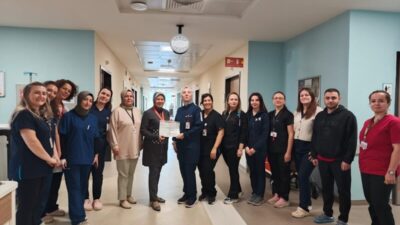 Kütahya Şehir Hastanesi Enfeksiyon Kontrol Komitesi tarafından takip edilen, “Sağlık