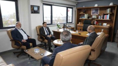 Kütahya Valisi Musa Işın, babaları vefat eden Kütahya Organize Sanayi