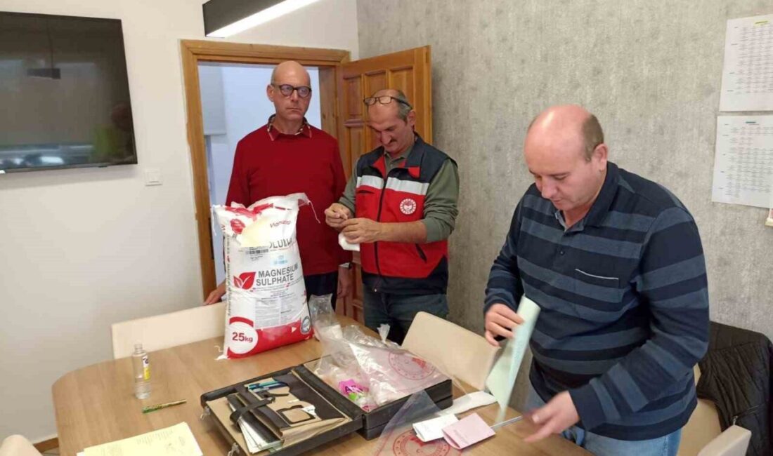 Kütahya İl Tarım ve Orman Müdürlüğünce ildeki gübre üretim yerleri