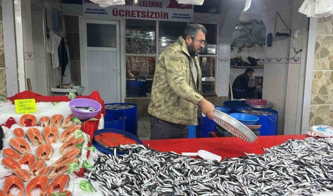 Kütahya’nın Tavşanlı ilçesindeki Balık Pazarı, sunduğu taze ve zengin balık