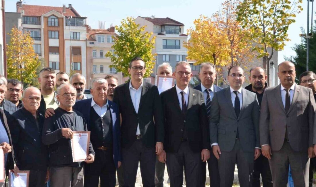 Kütahya’nın Tavşanlı ilçesinde ekonominin kalbi konumunda olan Küçük Sanayi Sitesi’nde