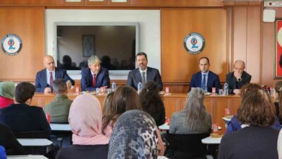 Kütahya İl Milli Müdürlüğünü ziyaret eden Milli Eğitim Bakanlığı Temel