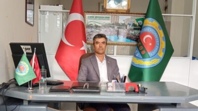 Kütahya’nın Pazarlar İlçesinde Zirai don nedeniyle ürünleri hasar gören Çiftçi