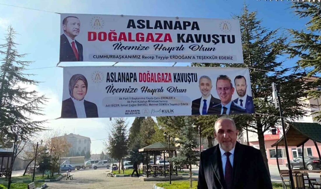 Kütahya’nın Aslanapa ilçesi, uzun süredir beklenen doğal gaz hizmetine kavuştu.