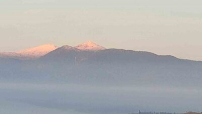 Kütahya’nın Emet ilçesinde bulunan bin 800 metre yüksekliğindeki Eğrigöz Dağı,