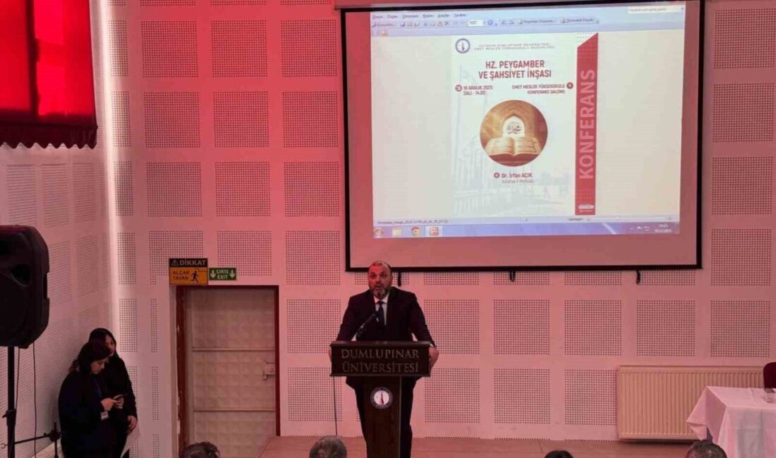 Kütahya Dumlupınar Üniversitesi (DPÜ) Emet Meslek Yüksekokulu’nda (MYO), “Hz. Peygamber