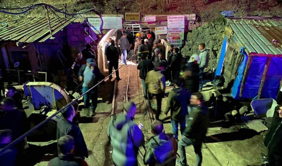 Kütahya’nın Gediz ilçesine bağlı Gökler Beldesinde dün akşam bir maden