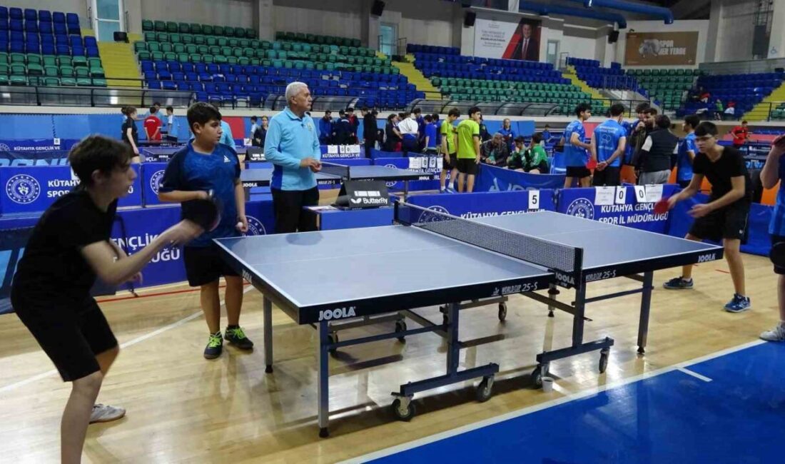 Gençler Masa Tenisi Bölge Yarışmaları’nın Güneybatı Bölgesi ayağı, Kütahya Yeni
