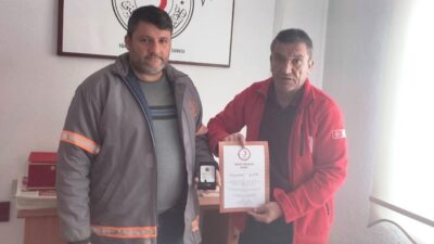 Kütahya’nın Hisarcık ilçesinde Kızılay’a düzenli olarak kan bağışında bulunan Mehmet