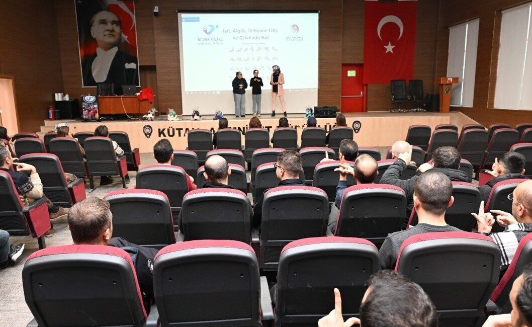 Kütahya İl Emniyet Müdürlüğü personeline yönelik “İşaret Dili Etkinliği” konulu