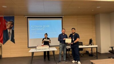 Kütahya Şehir Hastanesinde ikincisi düzenlenen “Acil Bakım Hemşireliği Sertifikalı Eğitim