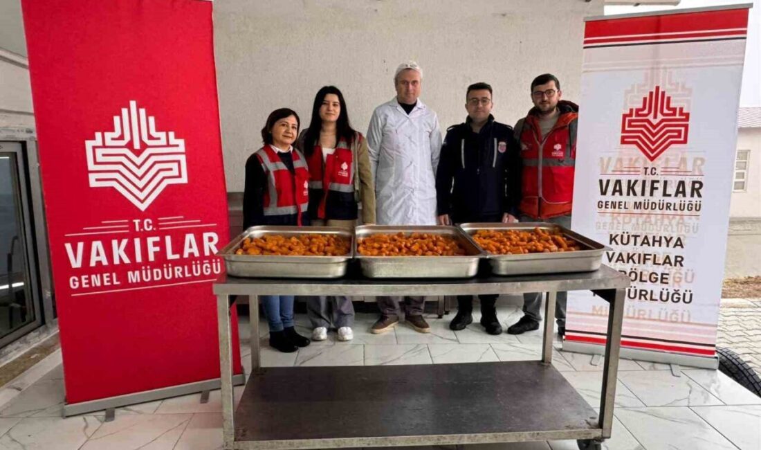 Kütahya Vakıflar Bölge Müdürü Muhammed Enes Çınar, Regaib Kandili dolayısıyla